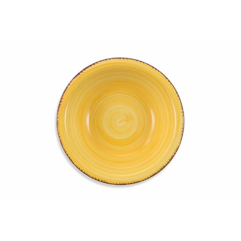 Servizio Piatti 12 Pezzi in Gres VdE Tivoli 1996 Baita Sunset