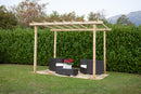 Pergola Autoportante 240x300 cm in Legno
