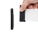 Tendinastro da Parete 4 m con Clip di Chiusura Nastro Giallo/Nero