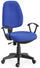 Chaise de bureau opérative en tissu Vandi bleu