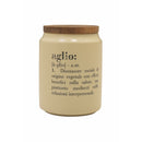 Barattolo Aglio 800 ml in Gres VdE Tivoli 1996 Crema