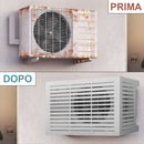 Copri Condizionatore 96x52x82 cm in Alluminio Classic L Bianco
