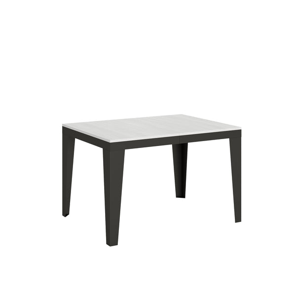 acquista Tavolo Allungabile 120-380x90x77 cm Flame Evolution Bianco Frassino