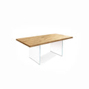 Tavolo Fisso 200x100x76 cm in Rovere Impiallacciato Snooker Naturale