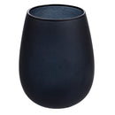 Set 6 Bicchieri Acqua Effetto Frosted Happy Hour Stones in Vetro VdE Tivoli 1996 Grigio