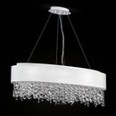 Lampada pendente Modern in Metallo Manfred Bianco