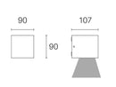 Applique da Esterno a LED 6W 3000K Sovil Grigio
