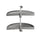 Panier tournant Ø65 cm pour meuble de cuisine 80 cm en plastique gris Emuca