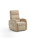 Poltrona Alzapersona Elettrica 2 Motori 72x111x86 cm Martina in Microfibra Dispositivo Medico 1 Beige