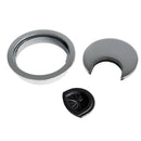 Passacavi Circolare 60 mm a Incasso Zama Cromo Opaco 8 Pezzi Emuca