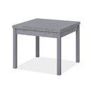 Tavolo allungabile 90/180x90x77 cm Firenze cemento
