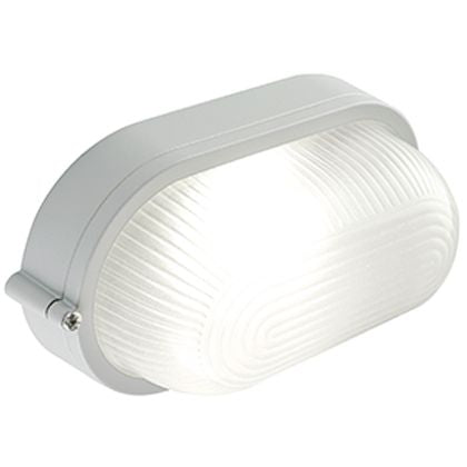 Plafoniera Ovale da Esterno a LED 10W 3000K Sovil Alluminio