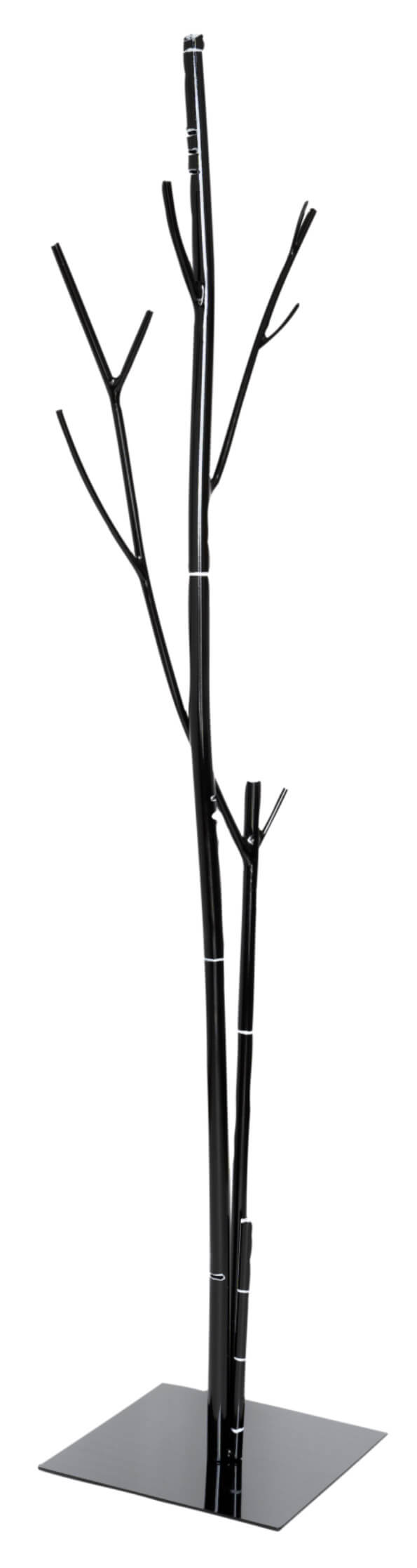prezzo Vasconi Bambou Porte-Manteau Fer Forgé Noir 33x33x178 cm