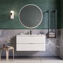 Mobile bagno sospeso 80 cm Bianco Seattle Senza Specchio Bonussi