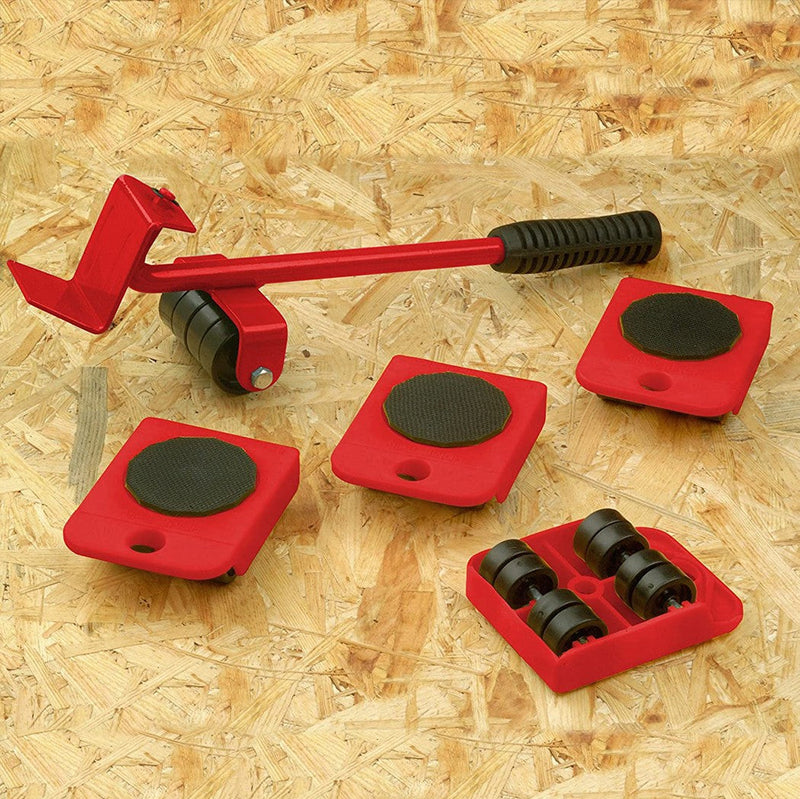 Set rullo e cuscinetti per trasporto mobili perso max 150 Kg