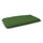 Maxi coussin rembourré et matelassé pour chiens et chats en microfibre vert foncé