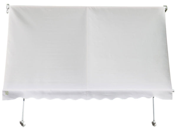 acquista Store 3x2,5m Tissu Polyester Kraus Geranium Ecru