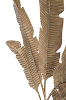 Scultura Five Leaf 34x12,5x60 cm in Ferro Oro