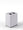 Pattumiera a 2 Scomparti Totale 16 L 33x25,5x39 cm con Contenitori Interni in Acciaio Verniciato Bianco