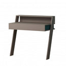 Scrivania da parete 94x50x91 cm Cowork tortora con cassetto