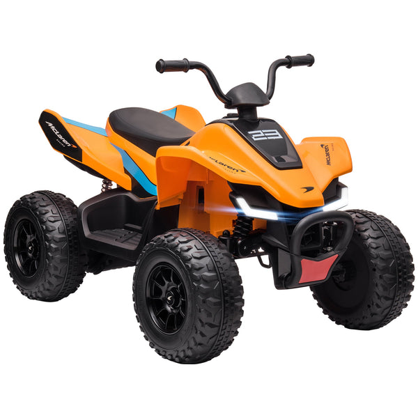 Quad Elettrico per Bambini 12V McLaren MCL 35 Nero e Arancione acquista