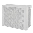 Copri Condizionatore da Esterno Large 105x65x95 cm in Acciaio Zincato Bianco