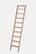 Échelle d'appui en bois 9 marches H225 cm Naturel