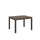 Table extensible 120-204x80x77 cm Everyday Noyer et Anthracite