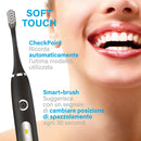 Spazzolino Sonico Elettrico Ricaricabile Kooper Identity Nero