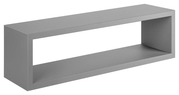 Mensola da Parete 60x18x15,5 cm in Fibra di Legno Regolo Grigio Sasso sconto