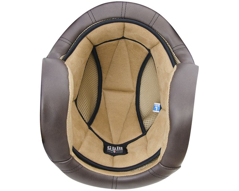 Casco Jet per Scooter Occhiale Interno CGM Italia 133I Bianco