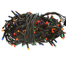 Luci di Natale 240 LED 11,56m Multicolor da Interno Cavo Verde