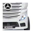 Camion Elettrico Truck per Bambini 12V con Licenza Mercedes Actros Bianco