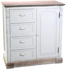 Mobile 1 Anta 4 Cassetti in Legno Provenza