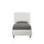 Lit simple Goya blanc différentes tailles