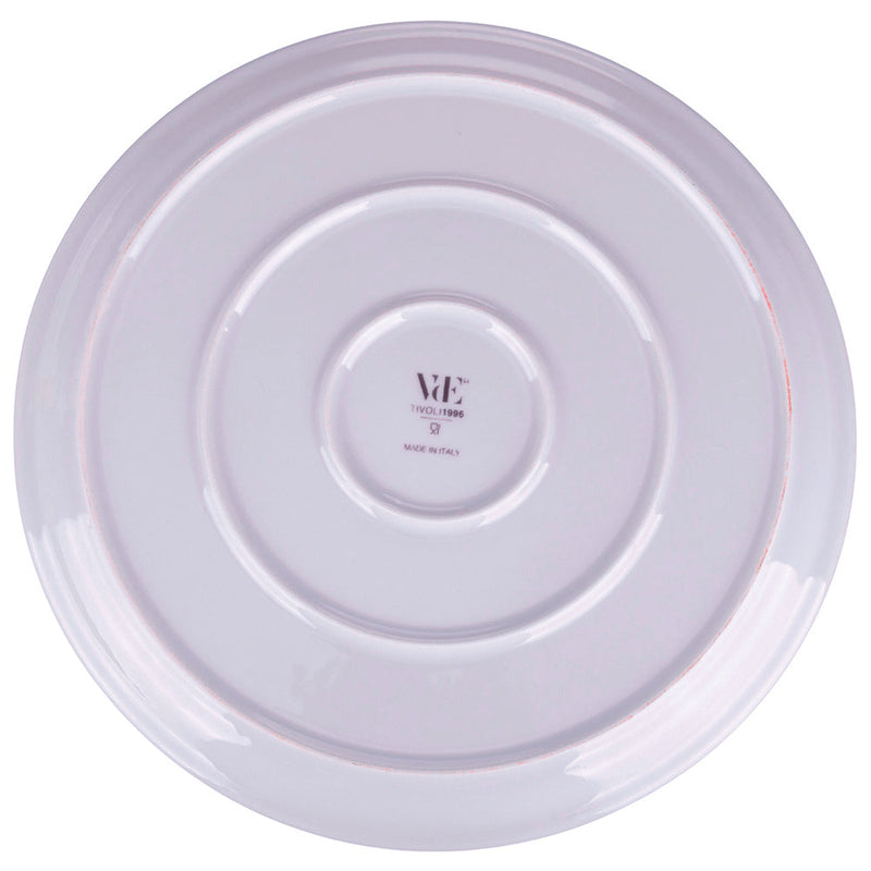 Set 4 Piatti Pizza Ø33x2 cm  in Porcellana VdE Tivoli 1996 Infinito  