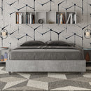 Letto Matrimoniale Nuamo Grigio Varie Misure