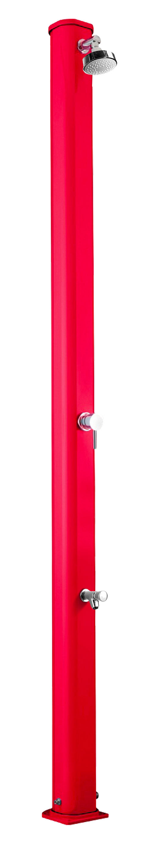 Doccia Solare da Giardino 25L Miscelatore e Lavapiedi Arkema Jolly S Cherry prezzo