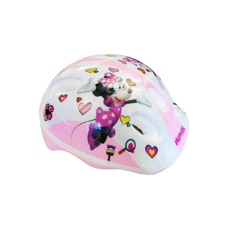 Casco per Bambina Misura 44-48 cm con Fori di Aerazione con Licenza Disney Minnie