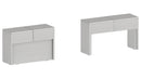 Panca Allungabile 66/290x25x45 cm Pratika Singola A Larice Bianco  