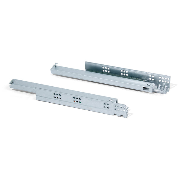 sconto Glissières dissimulées Slippe pour tiroirs à extension complète en acier galvanisé blanc Emuca P240