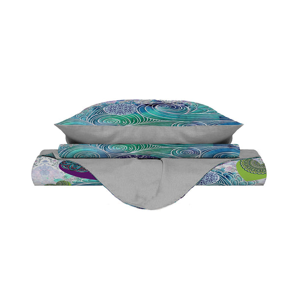 acquista Housse de couette avec imprimé sur le sac double et les taies d'oreiller