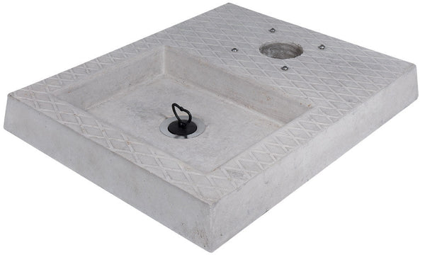 acquista Base per Fontane 49x39x6 cm in Cemento Belfer 42/BSC/4