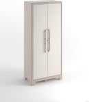 Armadio 8 Ripiani 80x44x182 cm Keter Gulliver Multispace XL Sabbia e Beige
