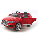 Macchina Elettrica per Bambini 12V con Licenza Audi Q7 Rosso