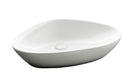 Lavabo da Appoggio 58,5x39x14 cm in Ceramica TFT Berlino Bianco