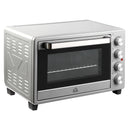 Forno Elettrico da 32L Regolazione Temperatura e Timer 3 Modalità di Cottura e Accessori Argento      