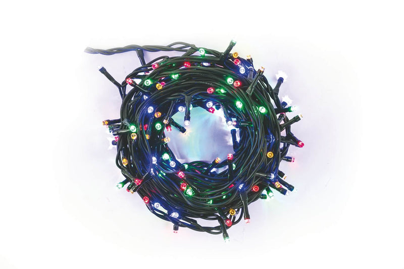 Luci di Natale 180 LED 8,1m Multicolor da Esterno-Interno Soriani