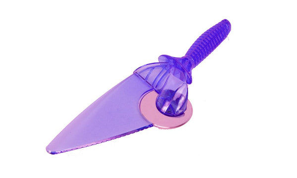 Coupe-pizza et spatule 2 en 1 en acier inoxydable Taglia e Servi Viola sconto