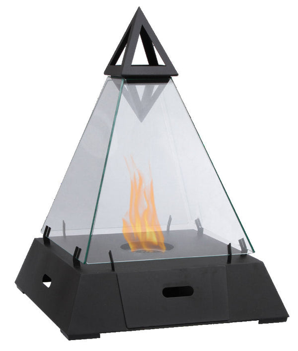 sconto Cheminée au bioéthanol au sol 65x45x45 cm 3,10kW Las Vegas Junior Noir